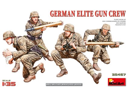 1/35 German Elite Gun Crew - Miniart