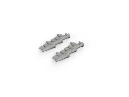 Spitfire Mk.Vc exhaust stacks 1/72 recommended for AIRFIX