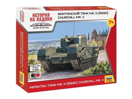 Wargames (WWII) tank 6294 - Churchill (1:100)