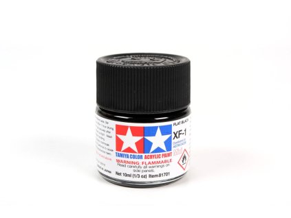 49097 tamiya 81701 acrylic mini xf 1 flat black