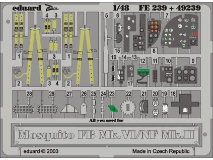 1/48 Mosquito FB Mk.VI/NF Mk.II for TAMIYA kit
