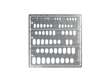 49400 tamiya 74154 modeling template rr 1 6