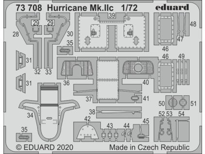 1/72 Hurricane Mk.IIc  for ARMA HOBBY kit