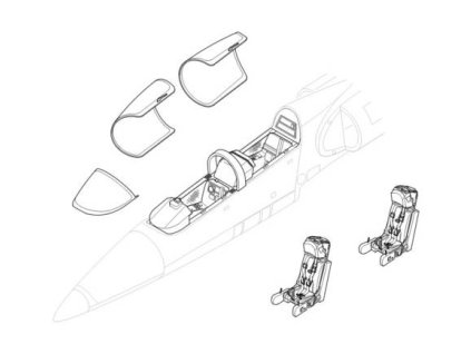 1/72 L-39 C/ZA - interior set for EDU