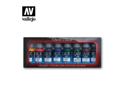 Vallejo Game Color 72296 Game Inks 8 colors set (18 ml)