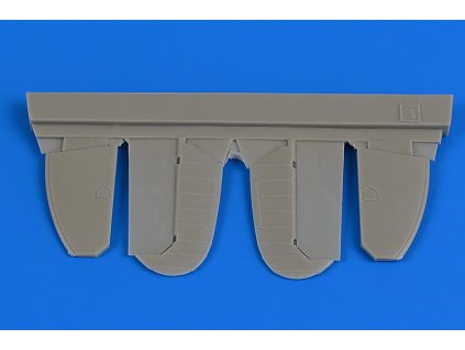1/72 Spitfire Mk.IX control surfaces (late) - EDUARD