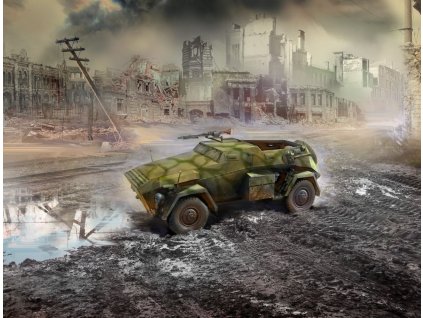 49811 1 35 sd kfz 247 ausf b with mg 34 machine gun