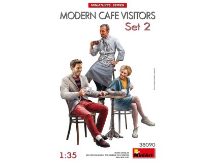1/35 Modern Cafe Visitors Set 2