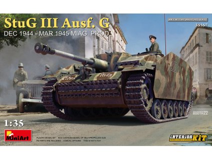 1/35 StuG III Ausf. G  Dec 1944 - Mar 1945 Miag  Prod. Interior Kit