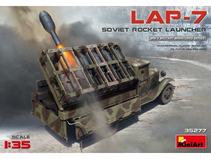 1/35 Soviet Rocket Launcher LAP-7 - Miniart