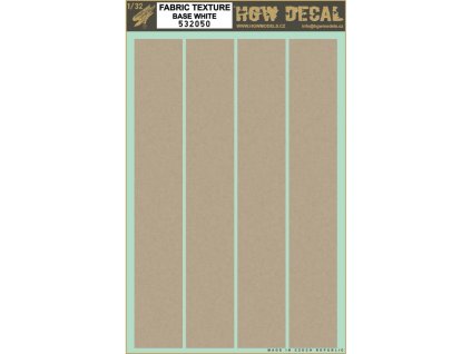 1/32 Canvas - Decals Wood Grain - transparent 4 strips (not segments) sheet: A4