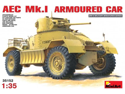 1/35 AEC Mk 1 Armoured Car - Miniart