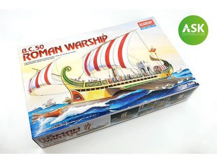 Academy 14207 ROMAN WARSHIP CIRCA B.C 50 Ship Model Kit 1/72