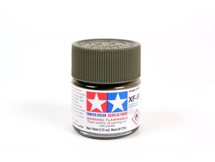 50456 tamiya 81751 acrylic mini xf 51 khaki drab