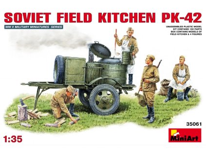 1/35 Soviet Field  Kitchen KP-42