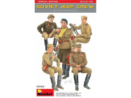 1/35 Soviet Jeep Crew. Special Edition
