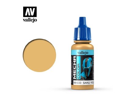 Vallejo Mecha Color 69033 Sand Yellow (17ml)