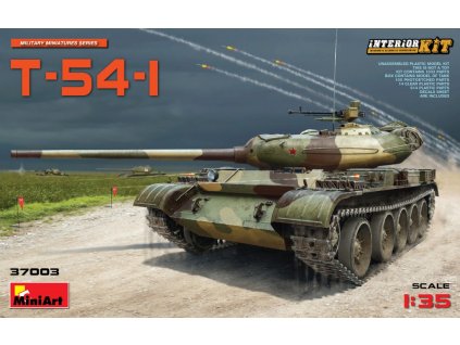 1/35 T-54-1 Soviet Medium Tank Interior Kit