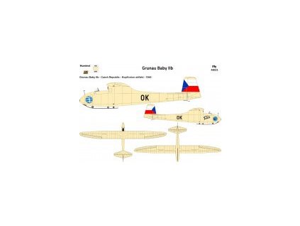 1/48 Grunau Baby IIb Czechoslovakia 1