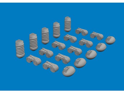 MG 15 magazines & case catchers PRINT 1/48 recommended for