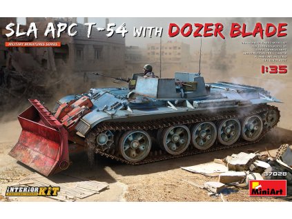5084 1 35 sla apc t 54 w dozer blade interior kit miniart