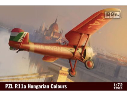 50870 1 72 pzl p 11a hungarian colours