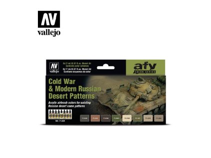 50888 26340 71620 cold war modern russian desert patterns vallejo afv