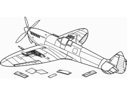 1/48 Spitfire armament type C - set for TAM/HAS (