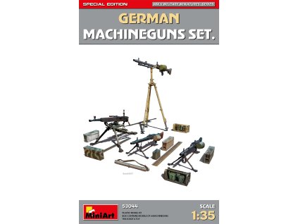 1/35 GERMAN MACHINEGUNS SET. SPECIAL EDITION