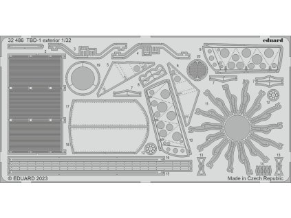TBD-1 exterior 1/32 recommended for TRUMPETER