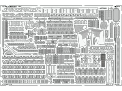 DKM Blücher 1/350 recommended for TRUMPETER
