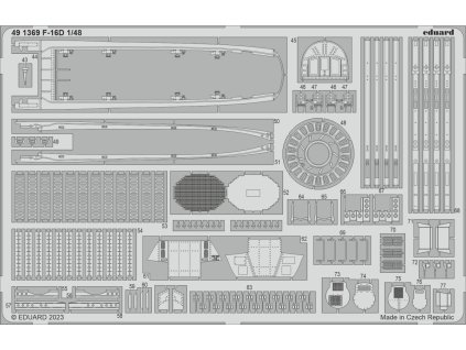 F-16D Block 30 1/48 recommended for KINETIC