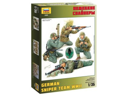 Zvezda 3595 - German Sniper Team (1:35)