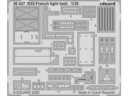 R35 French light tank 1/35 recommended for TAMIYA