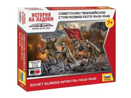 Snap Kit figurky 6293 - Soviet Guards Infantry (1:72)