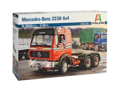 Italeri 3943 - Mercedes-Benz 2238 6x4 (1:24)