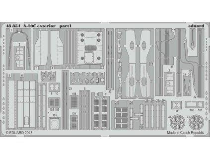 A-10C exterior recommended for ITALERI