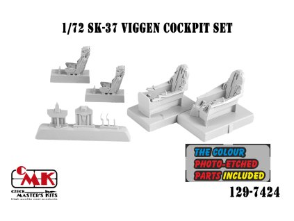1/72 SK-37 Viggen Cockpit Set
