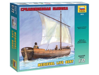 Zvezda 9033 - Medieval Life Boat (1:72)