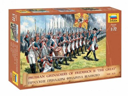 Wargames (AoB) figurky 8071 - Prussian Grenadiers (1:72)