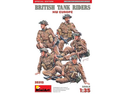 1/35 British Tank Riders (NW Europe). Special Edition - Miniart