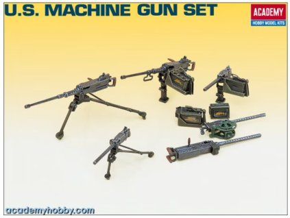 Academy 13262 US Machine Gun Set 1/35
