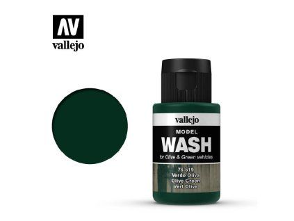 Vallejo Wash FX 76519 Olive Green Color (35 ml)