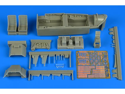 52442 1 32 t 28c trojan cockpit set kitty hawk