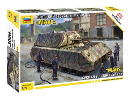 Zvezda 5073 - Pz.Kpfw.VII "Maus" (Snap Fit)(1:72)