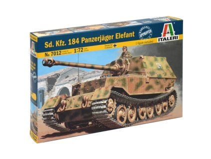 Italeri 7012 Sd.Kfz. 184 Panzerjager Elefant 1/72