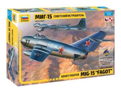 Zvezda 7317 - MIG-15 "Fagot" (1:72)