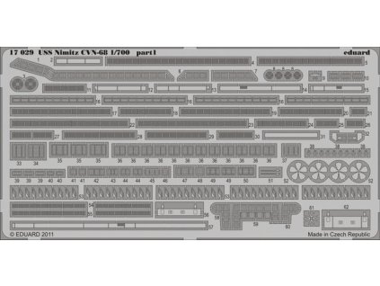 1/700 USS Nimitz CVN-68  for TRUMPETER kit