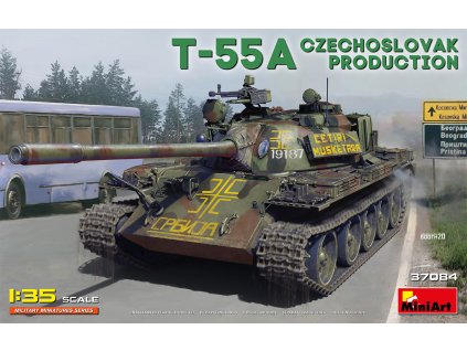 1/35 T-55A Czechoslovak Prod.