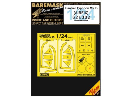 1/24 Hawker Typhoon MkIb - Masks